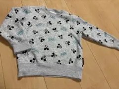 ミッキー　裏起毛　トレーナー 110