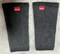 ミズノ　BREATH THERMO レッグウォーマー　足首用　メンズ　グレー