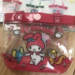 プールバック風ミニポーチ⭐️マイメロディ