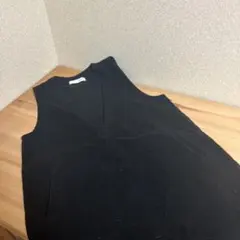 Vネックジャンパースカート　cecil mcbee