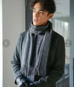 NANO universe ¥6,600 ソフト カシミヤ ブレンド マフラー