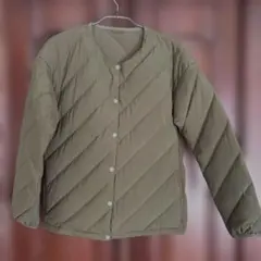 ダウンキルティングジャケット ポケット付き　S〜M