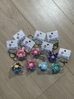 ミャクミャクサンリオパステルキーホールダー