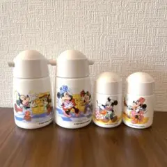 ミッキー　ミニー　調味料ケース 4個セット