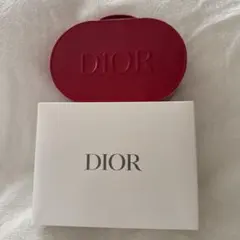 DIOR ディオール エナメル ポーチ ノベルティ 赤 レッド　非売品