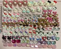 no.123 132個ハローキティ ネイルパーツセット