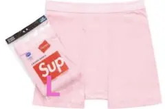 Supreme Hanes Boxer Briefs Pink S - メルカリ