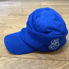 JACK BUNNY 青色キャップ ニット帽