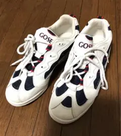 【GOSEN】スニーカー テニス？バドミントン？23.5cm ホワイト