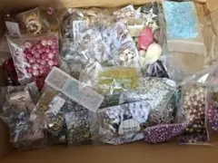 【お楽しみBOX】ハンドメイド資材詰め合わせ60サイズぎっしり詰め合わせ