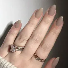 FALSE NAIL ネイルチップ 付け爪 ヌードカラーのサムネイル