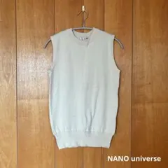 NANO universe ノースリーブニットのサムネイル