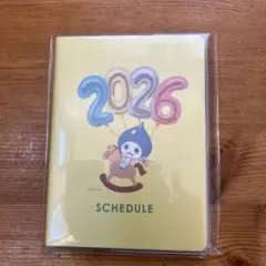 キャラクターイラスト スケジュール帳　ぴちょんくん DAIKIN】ぴちょんくんカレンダー・スケジュール帳セット 2026 - メルカリ