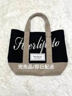 新宿ルミネ限定】HLT Canvas Mini Tote トートバッグ 黒 - メルカリ
