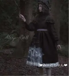 SALE】魔女ゲーム★ブラック　JSK3点セット　ハロウィン　しゅくれどーる