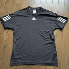 アディダス/テニスウェア/Tシャツ/Ｍサイズ/黒/メンズ