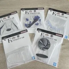 エヴァンゲリオン 30th 一番くじ F賞 アクリルスタンド 5種セット