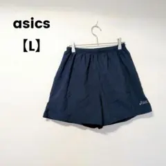 asics 【L】レディース ネイビー ショートパンツ ランニング 宅トレ