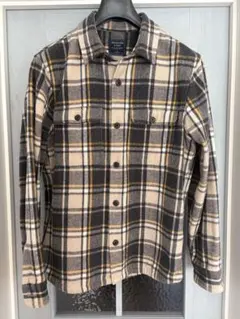 アバクロ ネルシャツ メンズ 長袖 Lサイズ