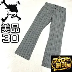 【フォロー割】 美品 オークリースカル ゴルフパンツ チェック柄 サイズ30のサムネイル