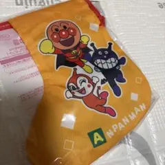 アンパンマン キャラクターポーチ オレンジ　巾着