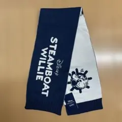 【新品未使品】ディズニー×SHIPSコラボ　ミッキー　蒸気船ウィリー　マフラー