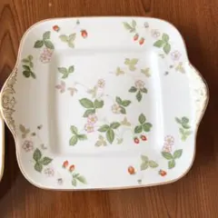 ウェッジウッド　ワイルドストロベリー　B&Bプレート