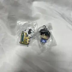 名探偵コナン　めじるしアクセサリー3　ガチャ　2点