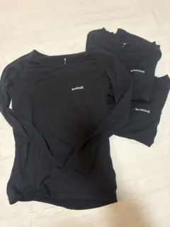 3枚セット　モンベル　スーパーメリノウール