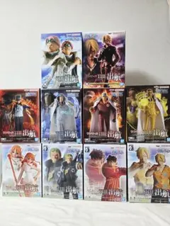【新品未開封】ワンピース THE 出航 フィギュア 10種 セット まとめ売り