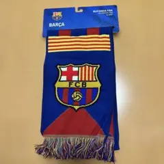 FCバルセロナ 現地公式マフラー　新品未使用