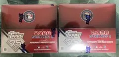 Topps 2026 MLB 野球カード BOX 2箱 未開封