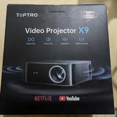 TOPTRO Video Projector X9 一回使用 - メルカリ