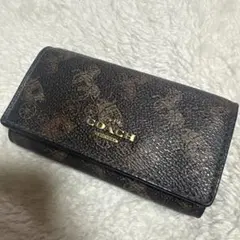 COACH モノグラム レザーキーケース