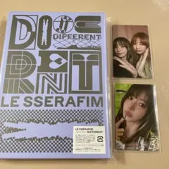 ルセラフィム　DIFFERENT OFFBEAT CLOVE盤 開封済　トレカ付