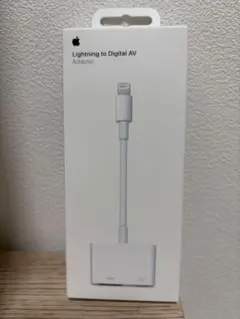 純正 Apple Lightning to Digital AV Adapter