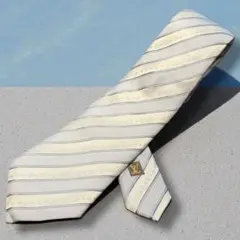 美品　ルイヴィトン　LOUIS VUITTON　ネクタイ　モノグラム　シルク