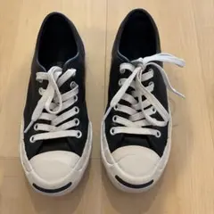 Converse Jack Purcell レザー　ブラック
