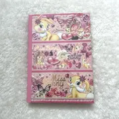 【新品★希少】ミスバニーMiss Bunny メモ帳　チケットメモ　平成レトロ