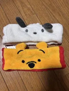 SANRIO ポチャッコくまのプーさん ヘアバンド