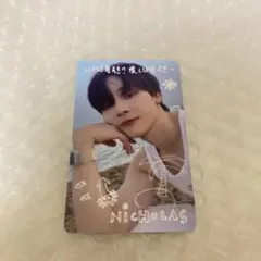 &TEAM 青嵐  weverse ラキドロ トレカ 手書き ニコラス