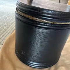 ルイヴィトン　エピ　カンヌ　ブラック　バニティ　ハンドバッグ　レザー　美品