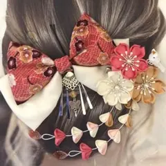 髪飾り成人式 卒業式 結婚式 七五三NO. 264