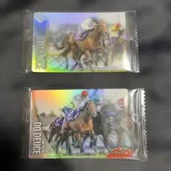 サラブレッドホースコレクション ウエハース 第3R ドウデュース サインノーマル