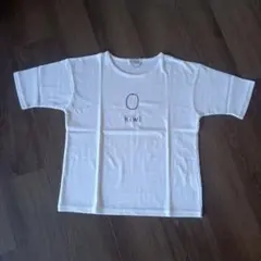サリースコット　白Tシャツ　キウイ刺繍　新品未使用のサムネイル