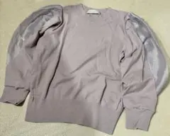 CELFORD セルフォード ラベンダー パフスリーブ ニット