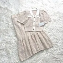 Yuki 様☆CELFORD ジャカードニットセットアップ 23ss M