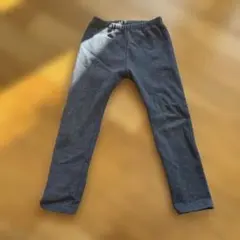 ユニクロ　ネイビー 110cm パンツ ウエストゴム