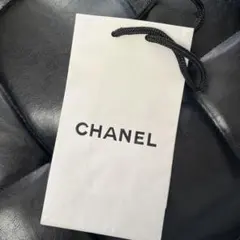 CHANEL ホワイト紙袋 シンプルデザイン