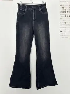 ダークブルーフレアデニム
